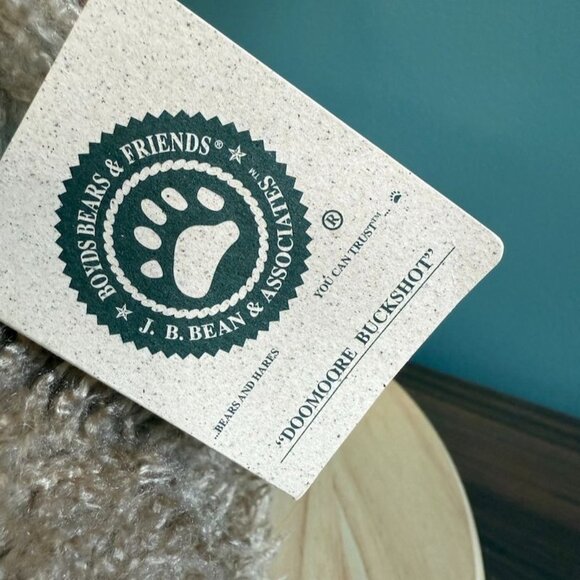 Vintage Boyds Doomoore Buckshot Bear 1999 Plush Jointed 12" Retired With Tags - Picture 5 of 10